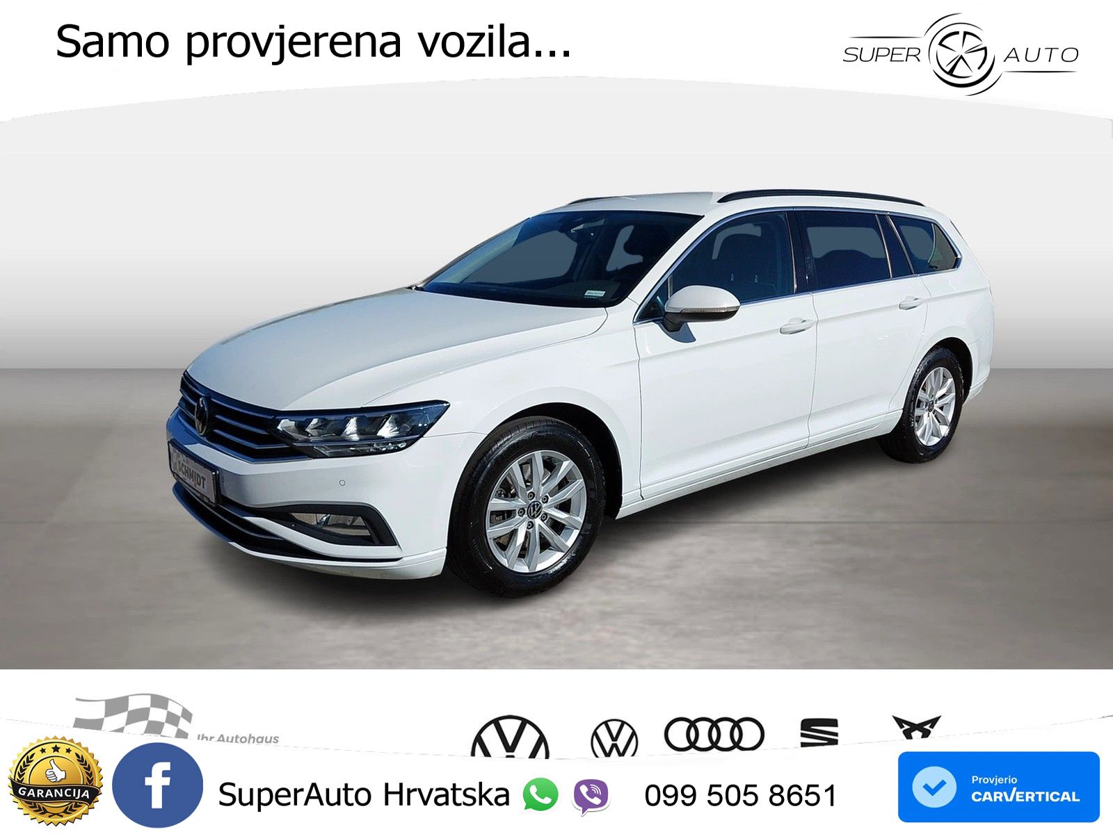Volkswagen Passat Variant 2.0 TDI (150 KS) DSG Business LED+GR SJED+ACC