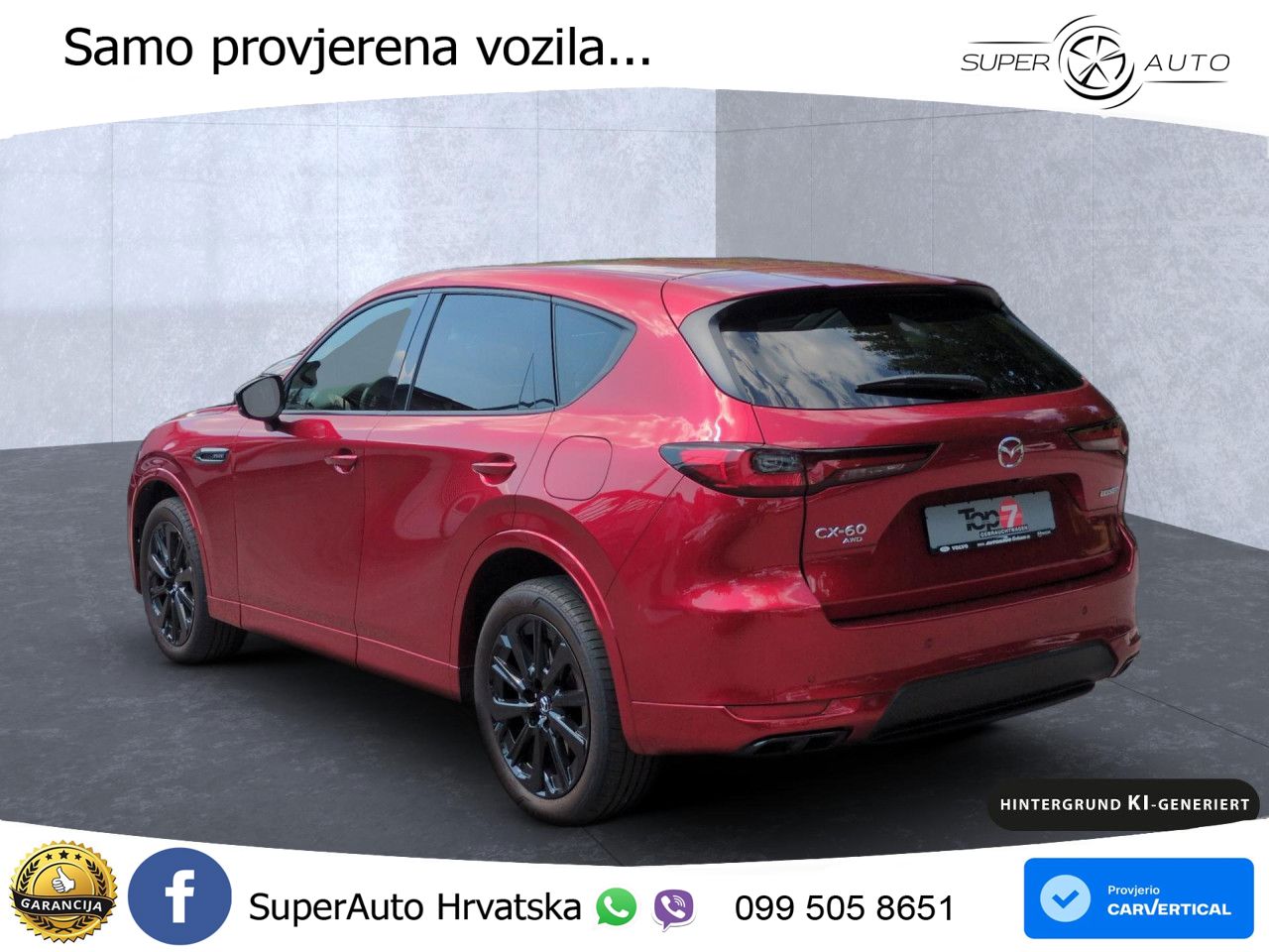 Mazda CX-60 2.5 e-Skyactiv (328 KS) AWD Automatic LED+GR SJED+ACC