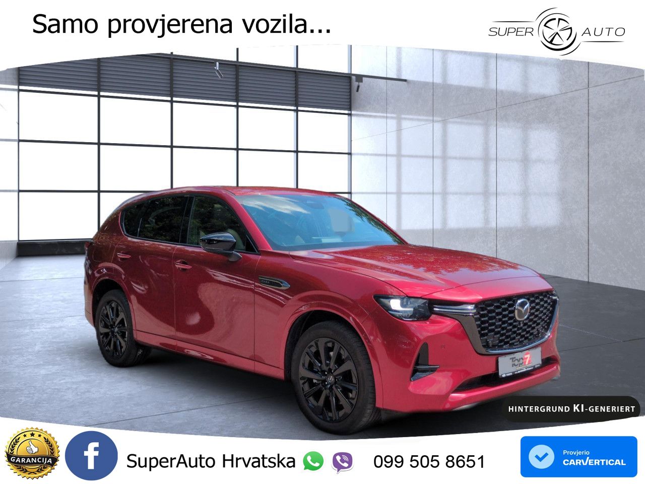 Mazda CX-60 2.5 e-Skyactiv (328 KS) AWD Automatic LED+GR SJED+ACC