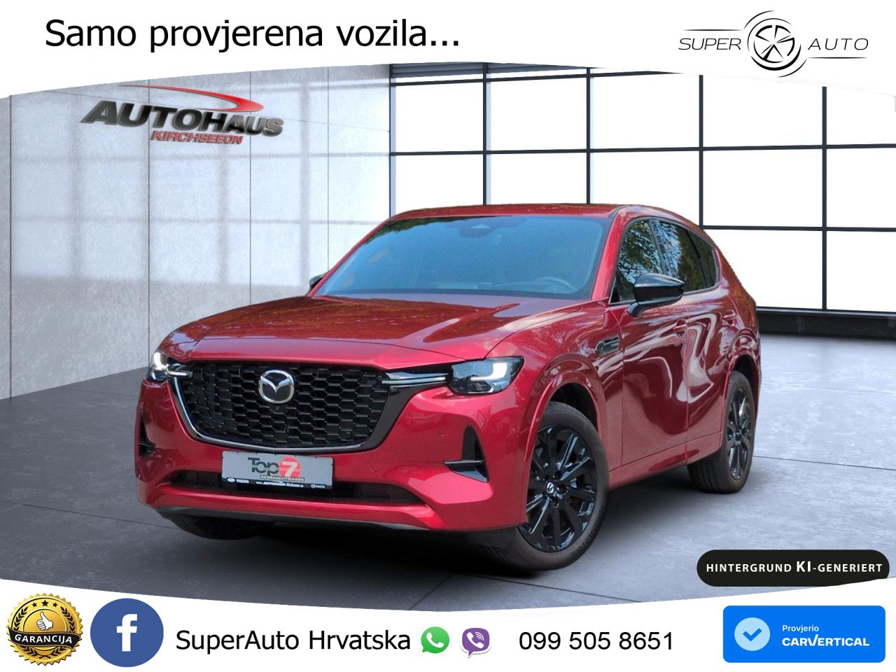 Mazda CX-60 2.5 e-Skyactiv (328 KS) AWD Automatic LED+GR SJED+ACC