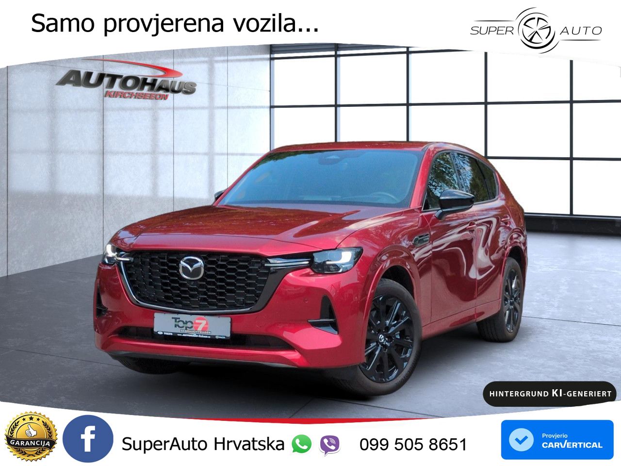 Mazda CX-60 2.5 e-Skyactiv (328 KS) AWD Automatic LED+GR SJED+ACC