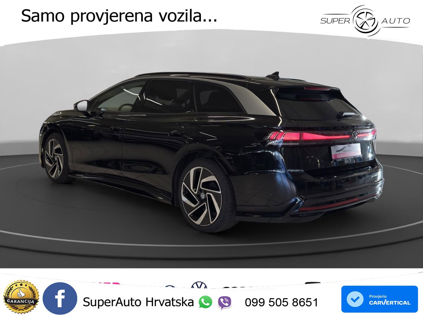 Volkswagen ID.7 Pro 82 kWh (286 KS)