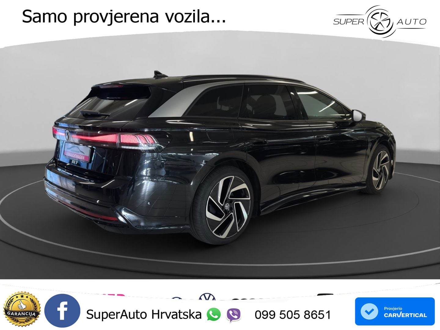 Volkswagen ID.7 Pro 82 kWh (286 KS)