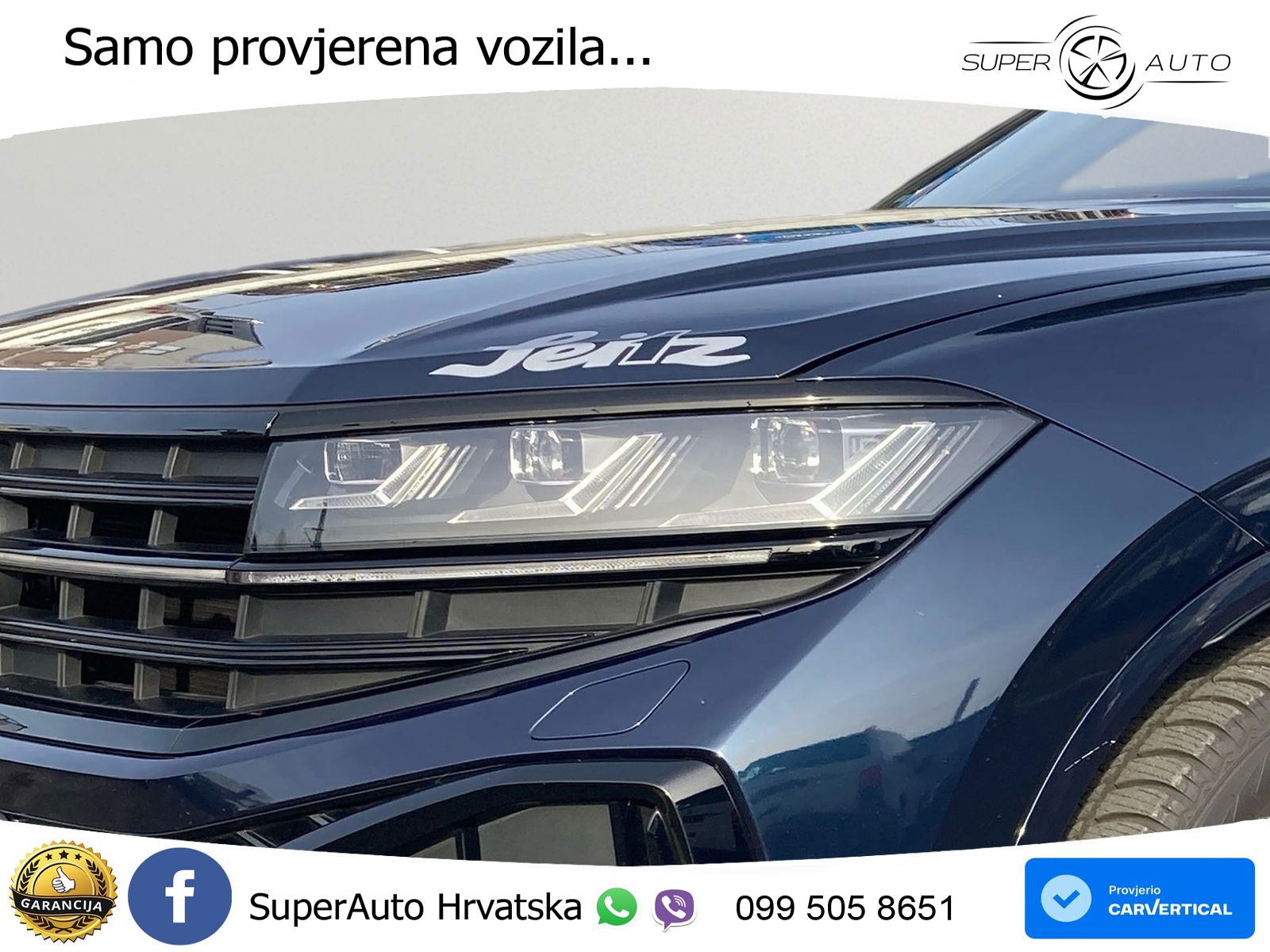 Volkswagen Touareg 3.0 V6 TDI (286 KS) 4MOTION Tiptronic ZRAČNI+ACC+GR SJED+KAM+PANO