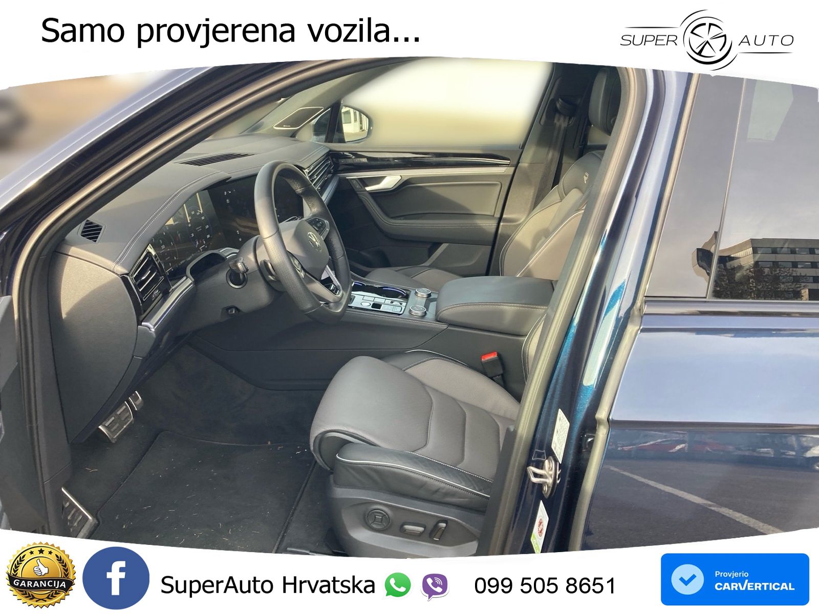 Volkswagen Touareg 3.0 V6 TDI (286 KS) 4MOTION Tiptronic ZRAČNI+ACC+GR SJED+KAM+PANO
