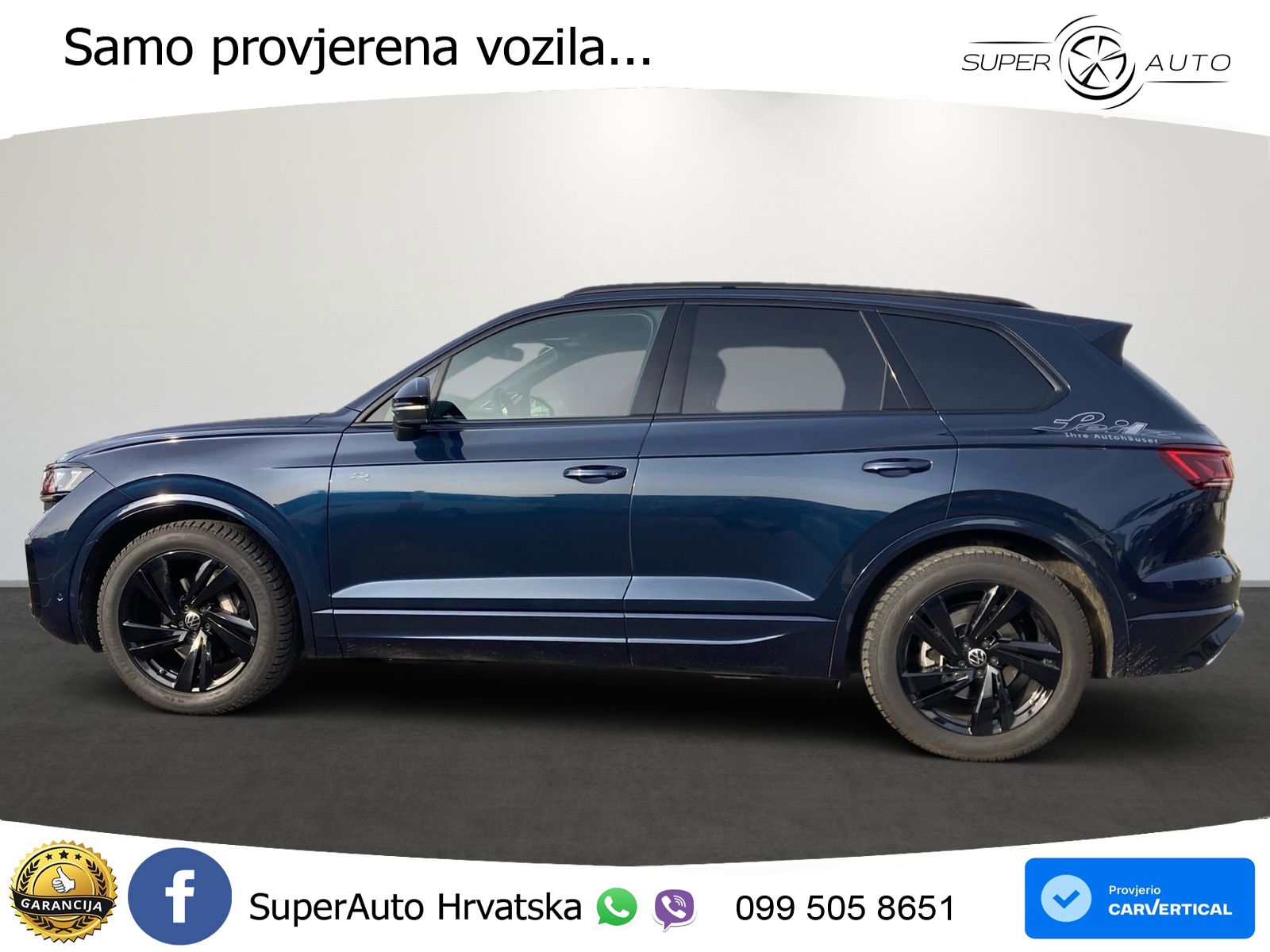 Volkswagen Touareg 3.0 V6 TDI (286 KS) 4MOTION Tiptronic ZRAČNI+ACC+GR SJED+KAM+PANO