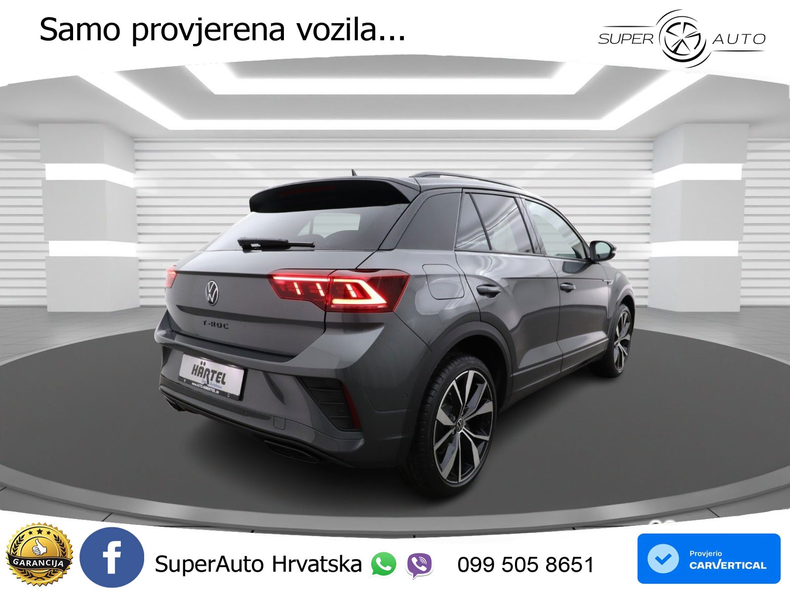 Volkswagen T-Roc 1.5 TSI (150 KS) DSG LED+GR SJED+ACC