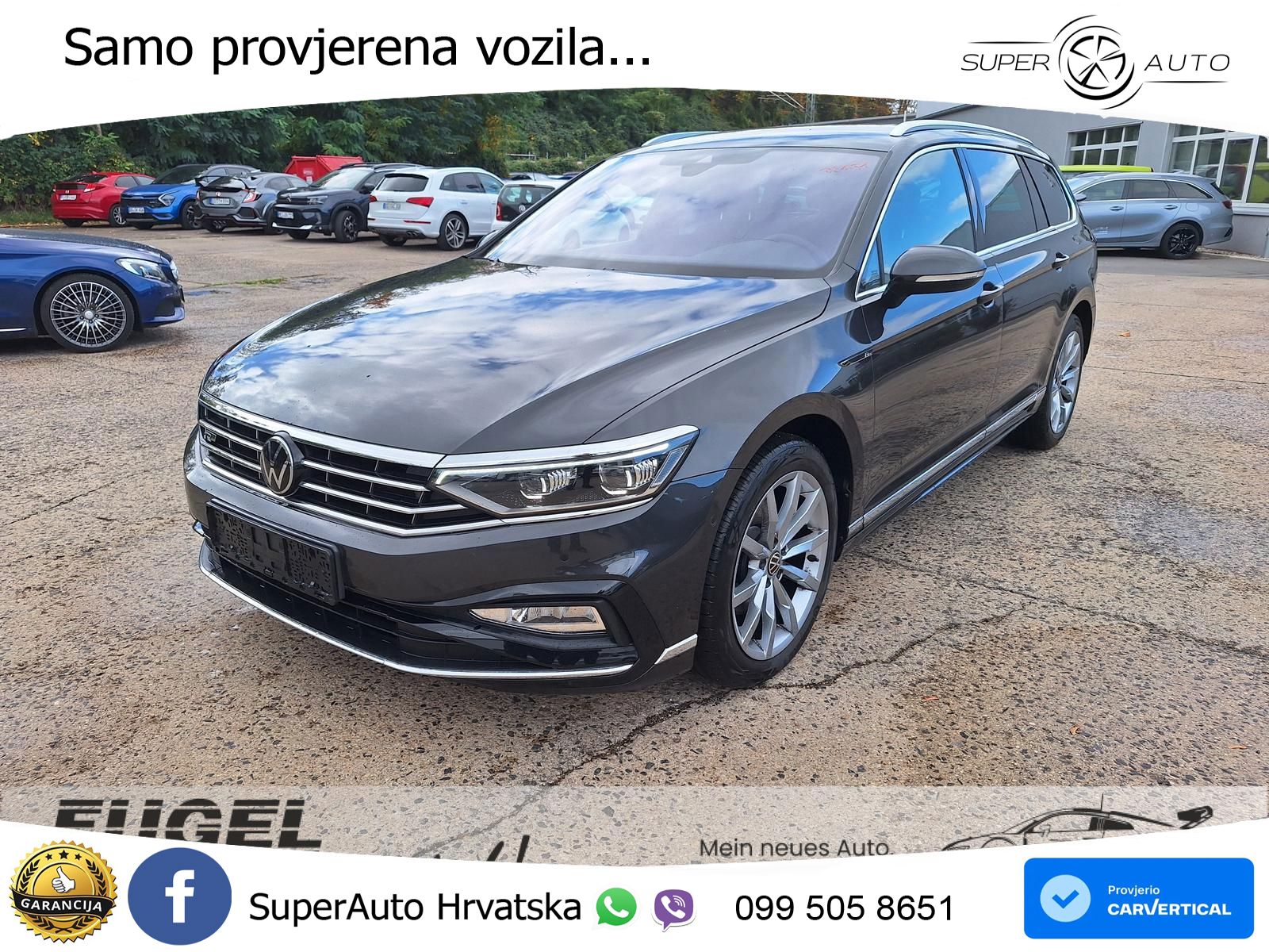 Volkswagen Passat Variant 2.0 TDI (150 KS) DSG R-Line MATRIX+GR SJED+KAM