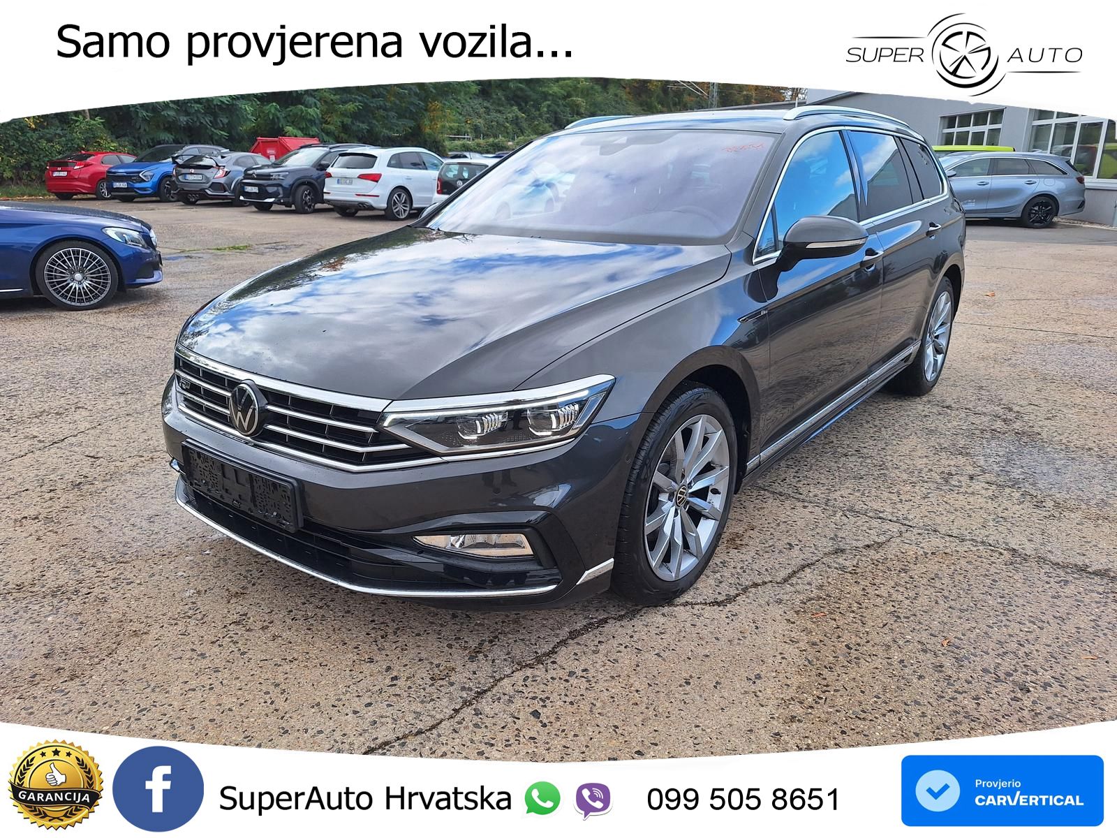 Volkswagen Passat Variant 2.0 TDI (150 KS) DSG R-Line MATRIX+GR SJED+KAM