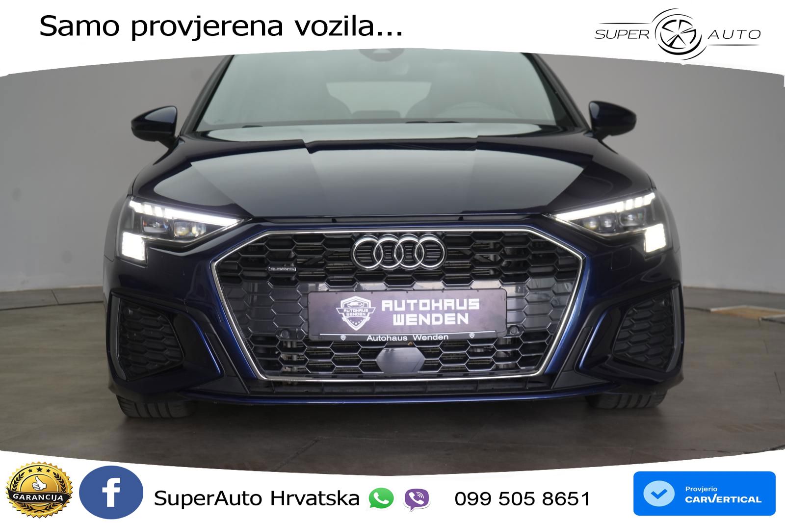 Audi A3 40 TDI (200 KS) quattro S tronic S line LED+GR SJED+ACC