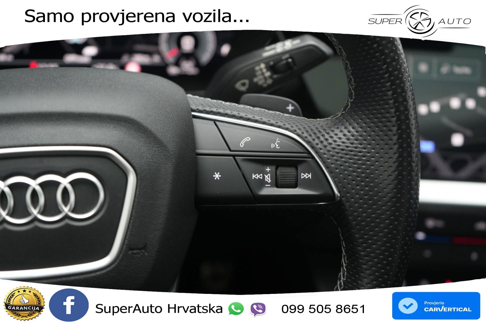 Audi A3 40 TDI (200 KS) quattro S tronic S line LED+GR SJED+ACC