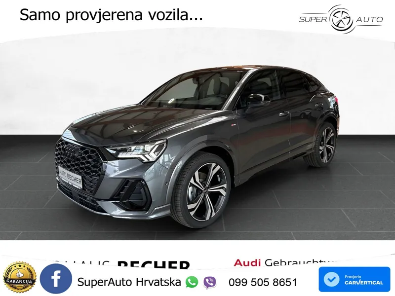 Audi Q3 35 TFSI (150 KS) S tronic S line MATRIX+GR SJED+KAM