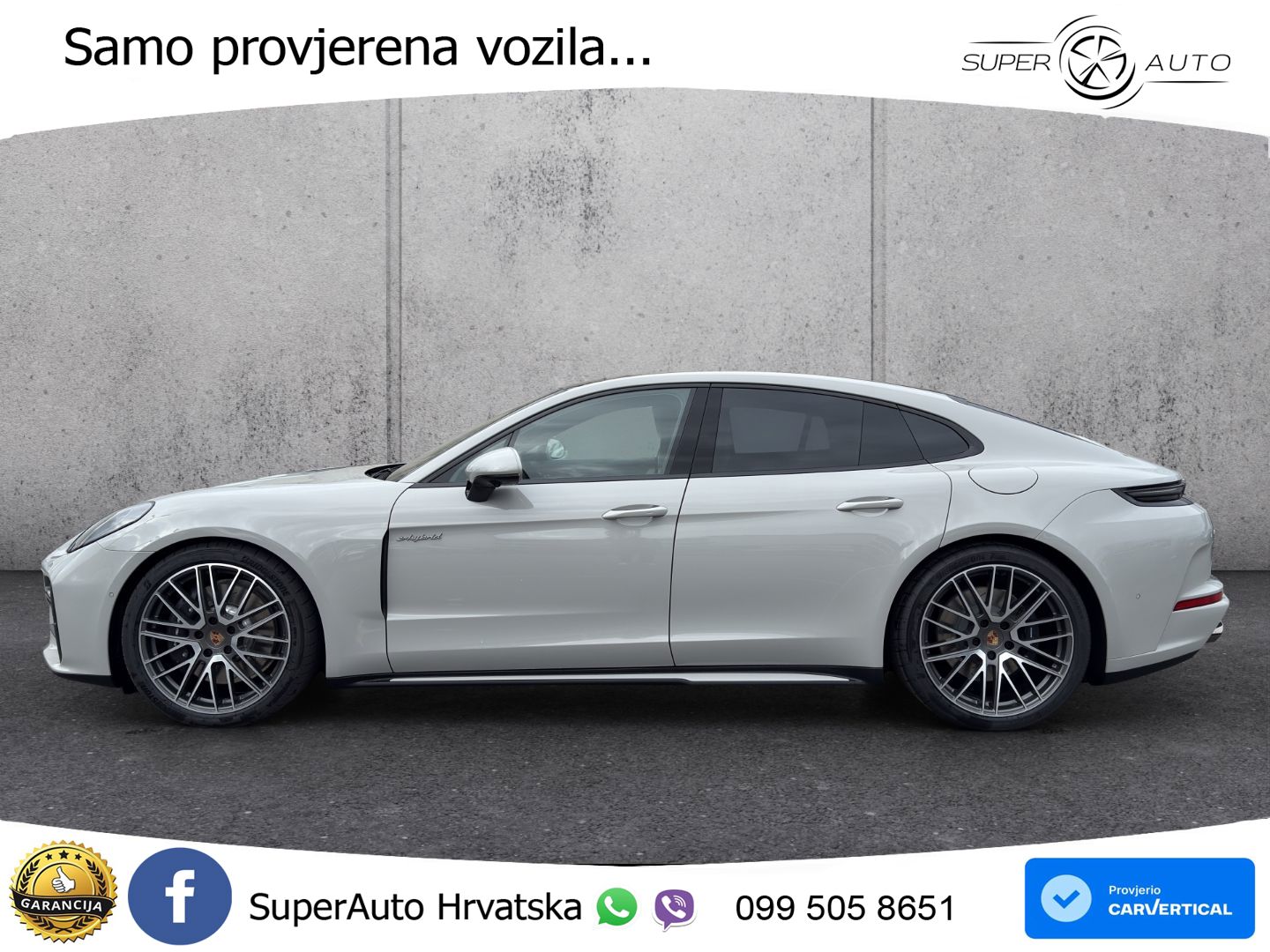Porsche Panamera 4 2.9 V6 (470 KS) E-Hybrid PDK ACC+HEAD+4xGR SJED+360+PANO