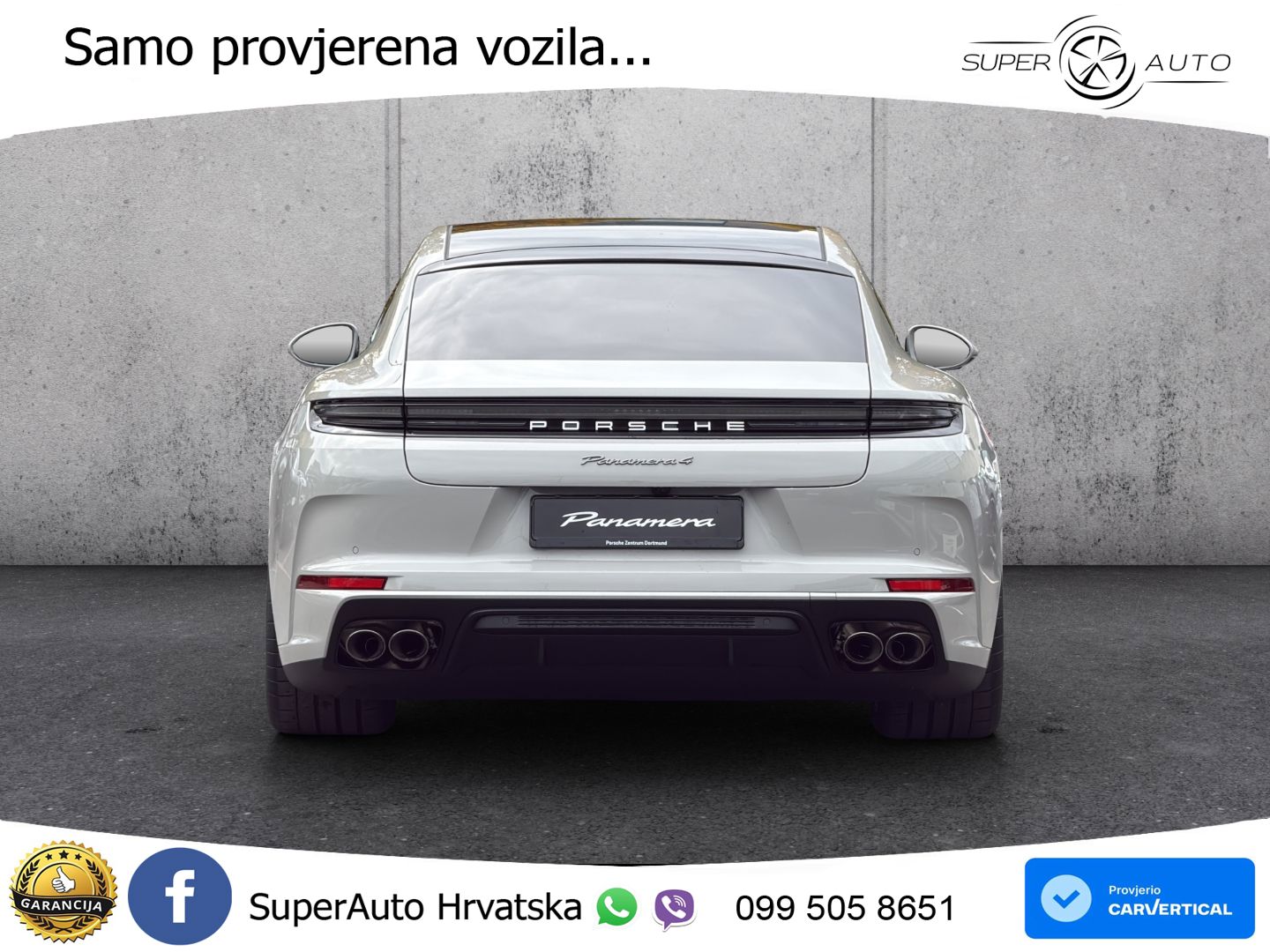 Porsche Panamera 4 2.9 V6 (470 KS) E-Hybrid PDK ACC+HEAD+4xGR SJED+360+PANO