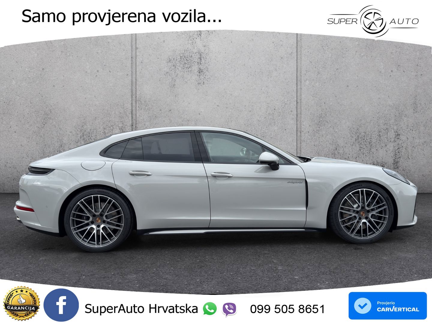 Porsche Panamera 4 2.9 V6 (470 KS) E-Hybrid PDK ACC+HEAD+4xGR SJED+360+PANO