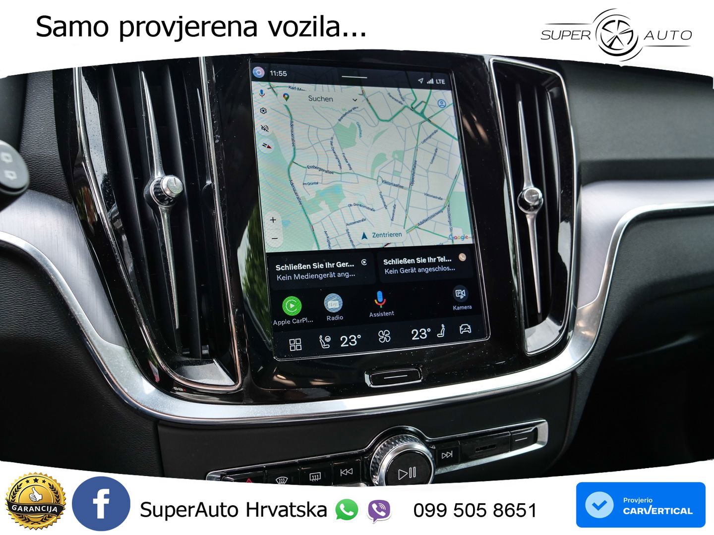 Volvo V60 2.0 B3 DCT LED+GR SJED+ACC