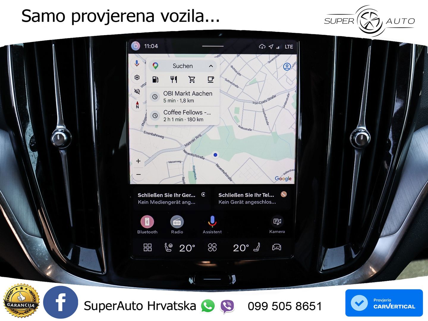 Volvo V60 2.0 B3 DCT LED+GR SJED+ACC