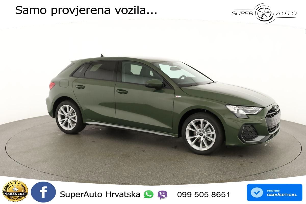 Audi A3 35 TFSI (150 KS) S tronic S line MATRIX+GR SJED+KAM