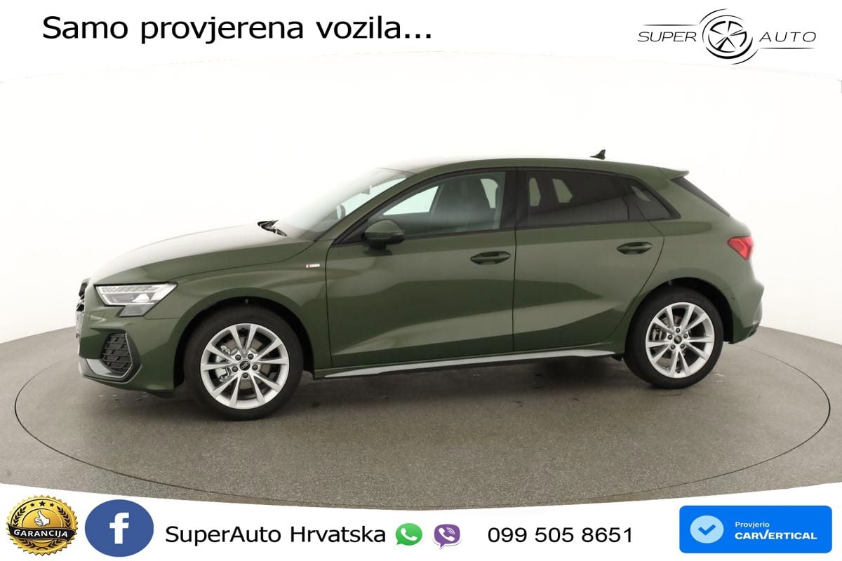 Audi A3 35 TFSI (150 KS) S tronic S line MATRIX+GR SJED+KAM