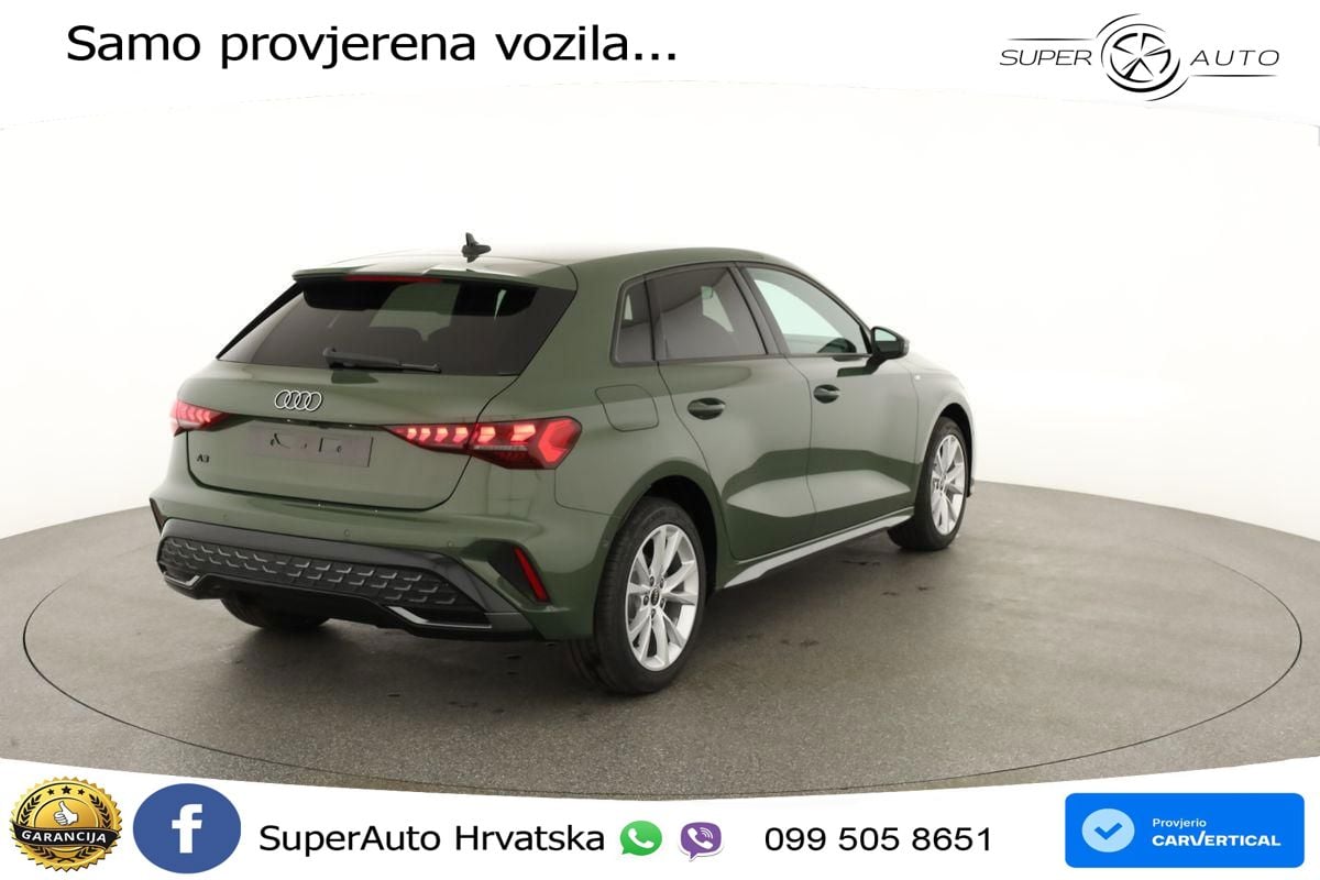 Audi A3 35 TFSI (150 KS) S tronic S line MATRIX+GR SJED+KAM