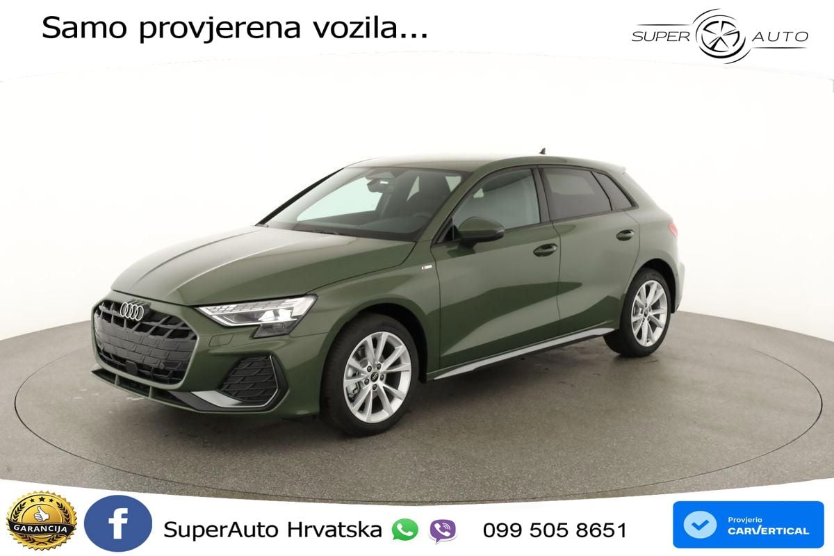 Audi A3 35 TFSI (150 KS) S tronic S line MATRIX+GR SJED+KAM