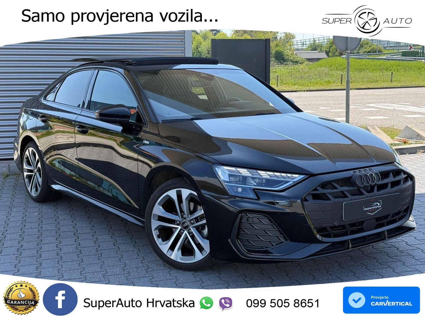 Audi A3 Limuzina 35 TFSI (150 KS) S tronic MATRIX+GR SJED+KAM