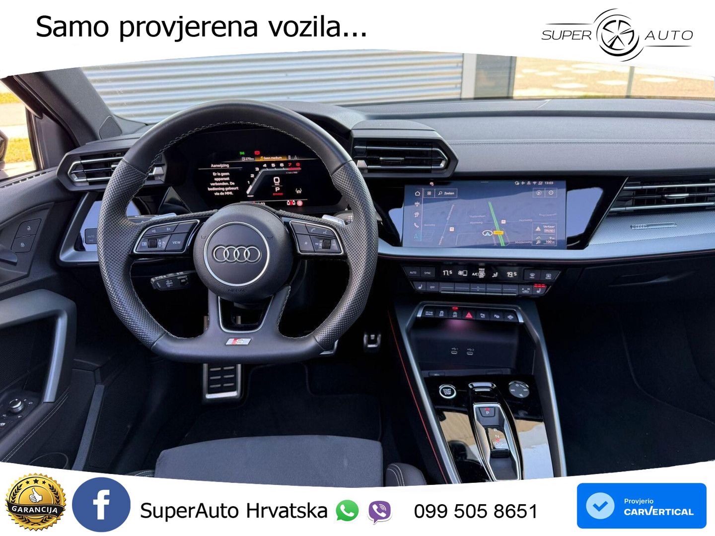 Audi A3 Limuzina 35 TFSI (150 KS) S tronic MATRIX+GR SJED+KAM