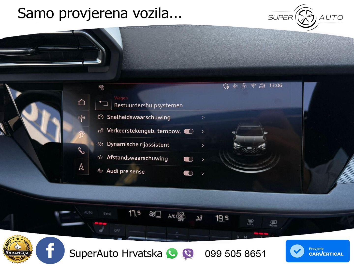 Audi A3 Limuzina 35 TFSI (150 KS) S tronic MATRIX+GR SJED+KAM