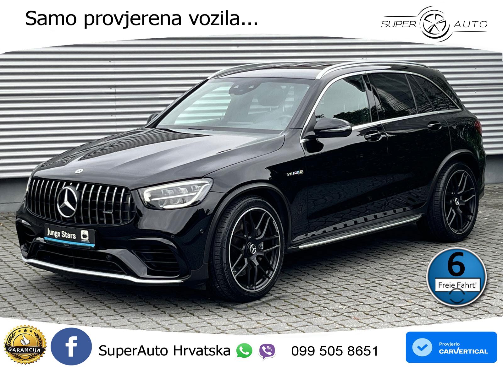 Mercedes AMG GLC 63 V8 (476 KS) 4MATIC+ MCT