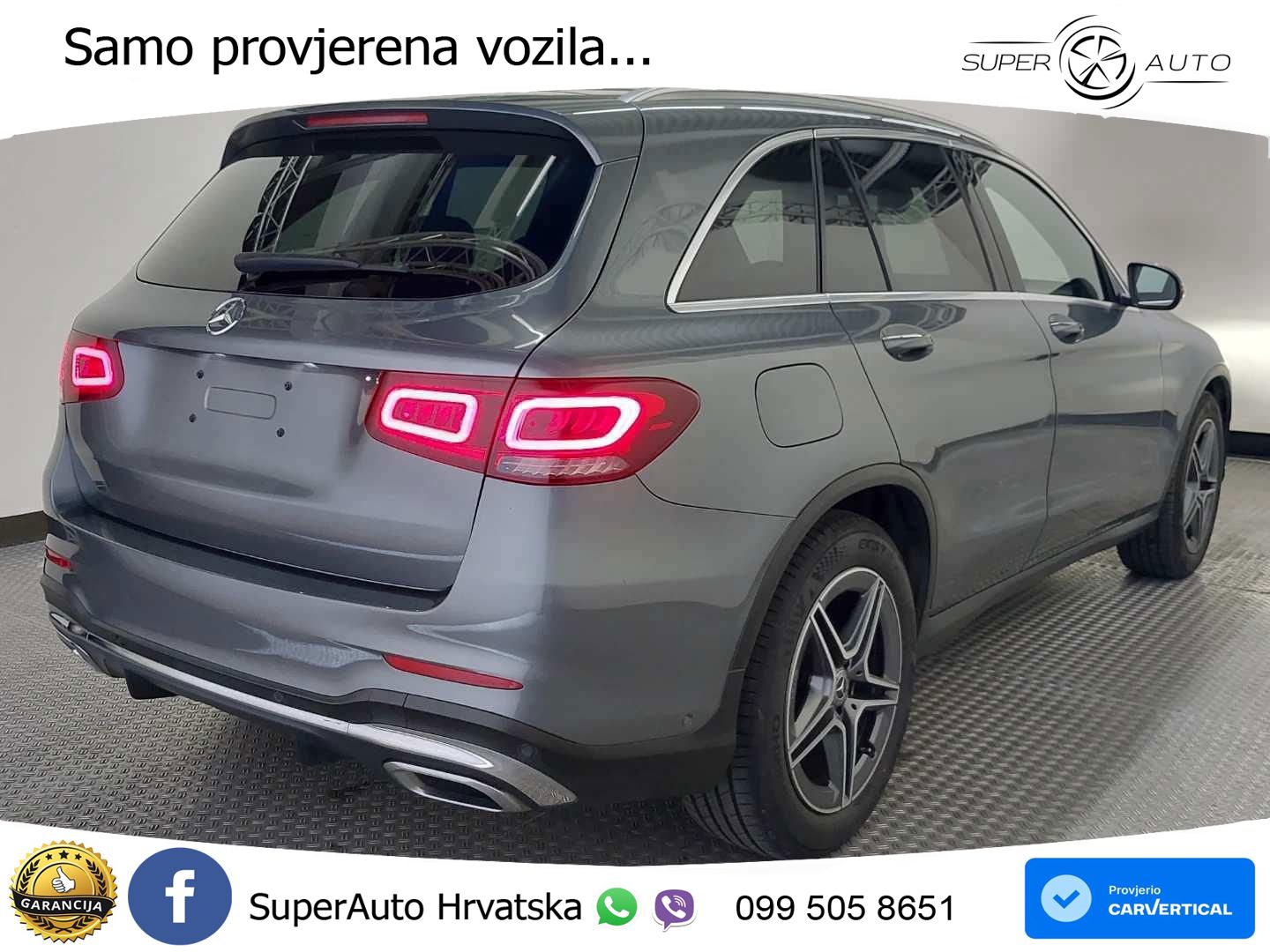 Mercedes GLC 220d (194 KS) 4MATIC G-TRONIC AMG LED+GR SJED+ACC