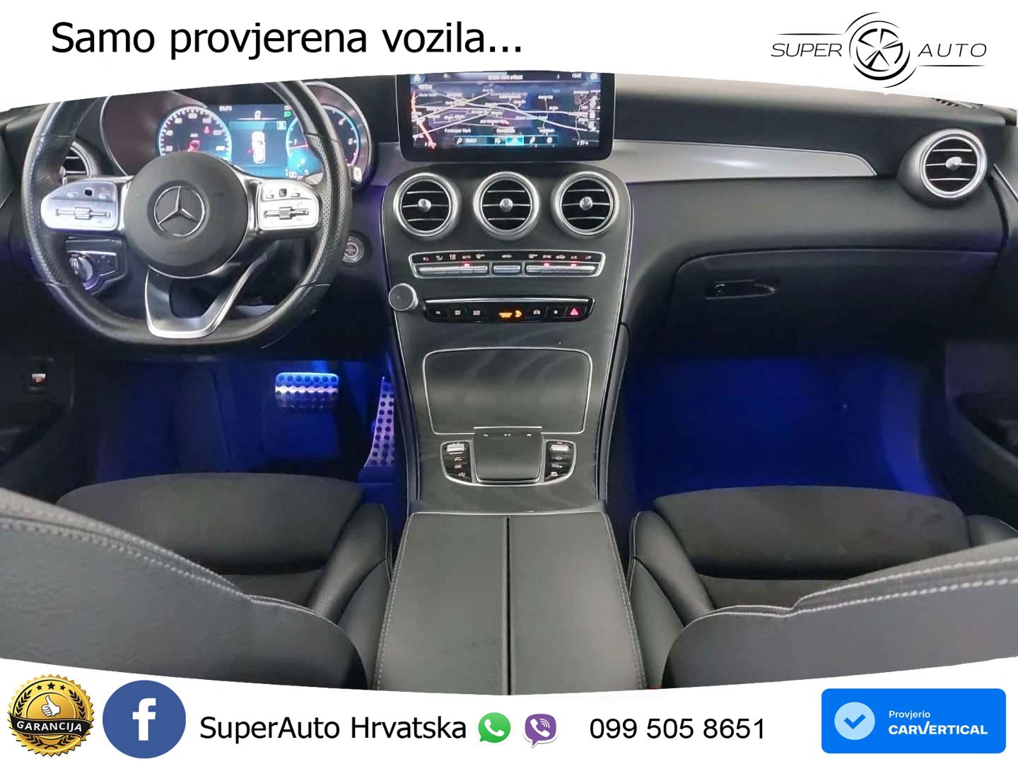 Mercedes GLC 220d (194 KS) 4MATIC G-TRONIC AMG LED+GR SJED+ACC