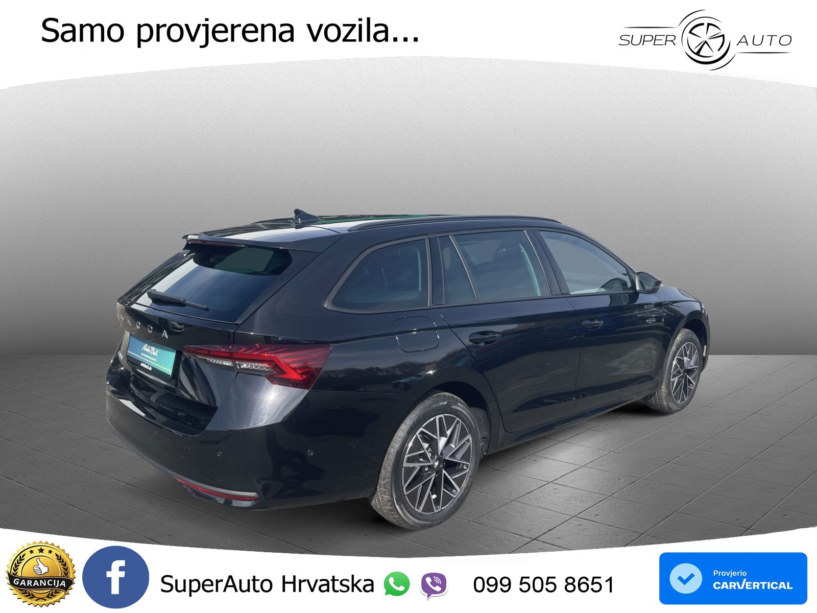 Škoda Octavia Combi 2.0 TDI (150 KS) DSG LED+GR SJED+ACC