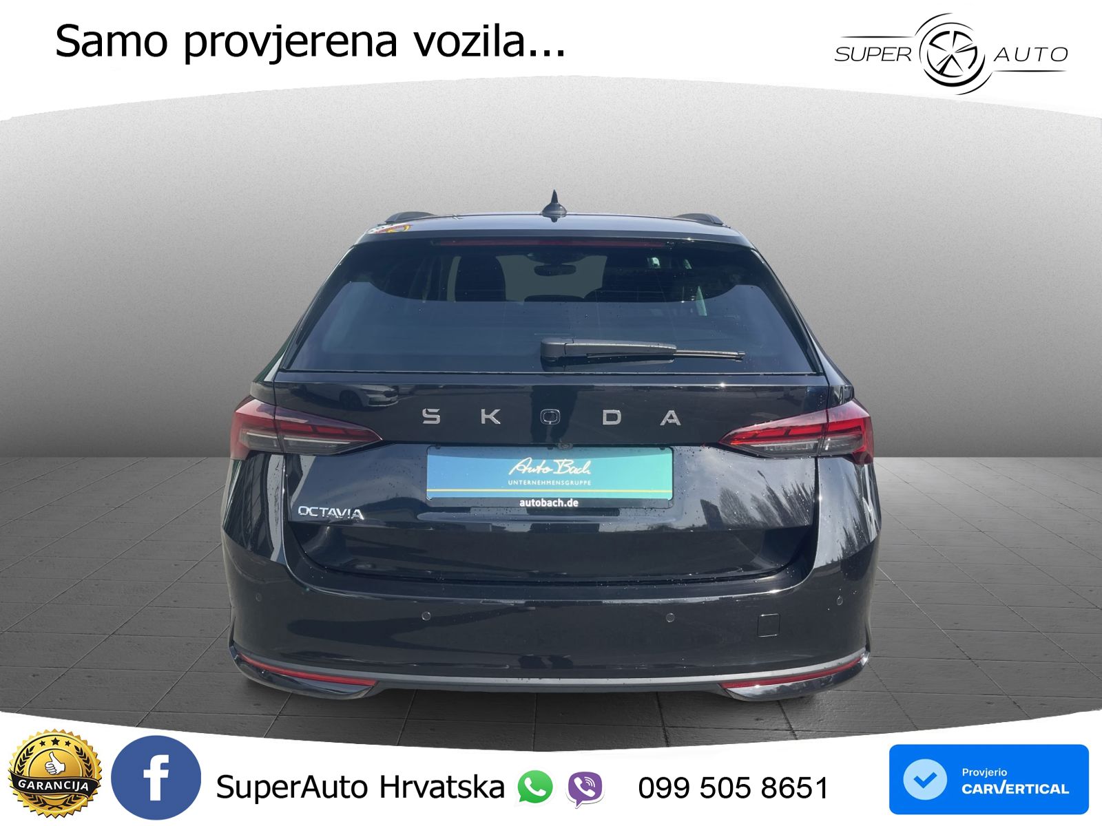 Škoda Octavia Combi 2.0 TDI (150 KS) DSG LED+GR SJED+ACC