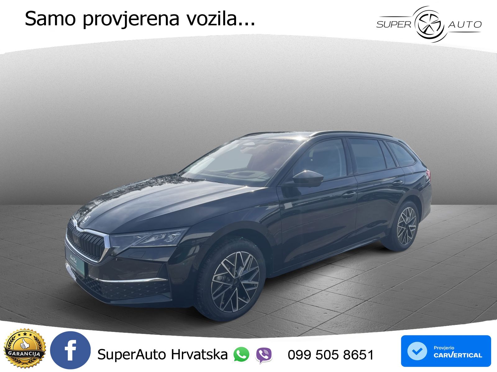 Škoda Octavia Combi 2.0 TDI (150 KS) DSG LED+GR SJED+ACC