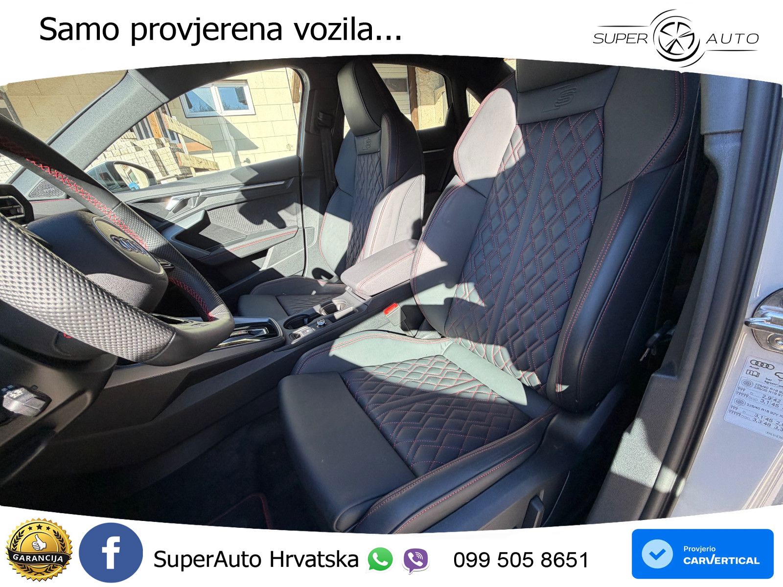Audi S3 Limuzina 2.0 TFSI (333 KS) quattro S tronic MATRIX+GR SJED+KAM