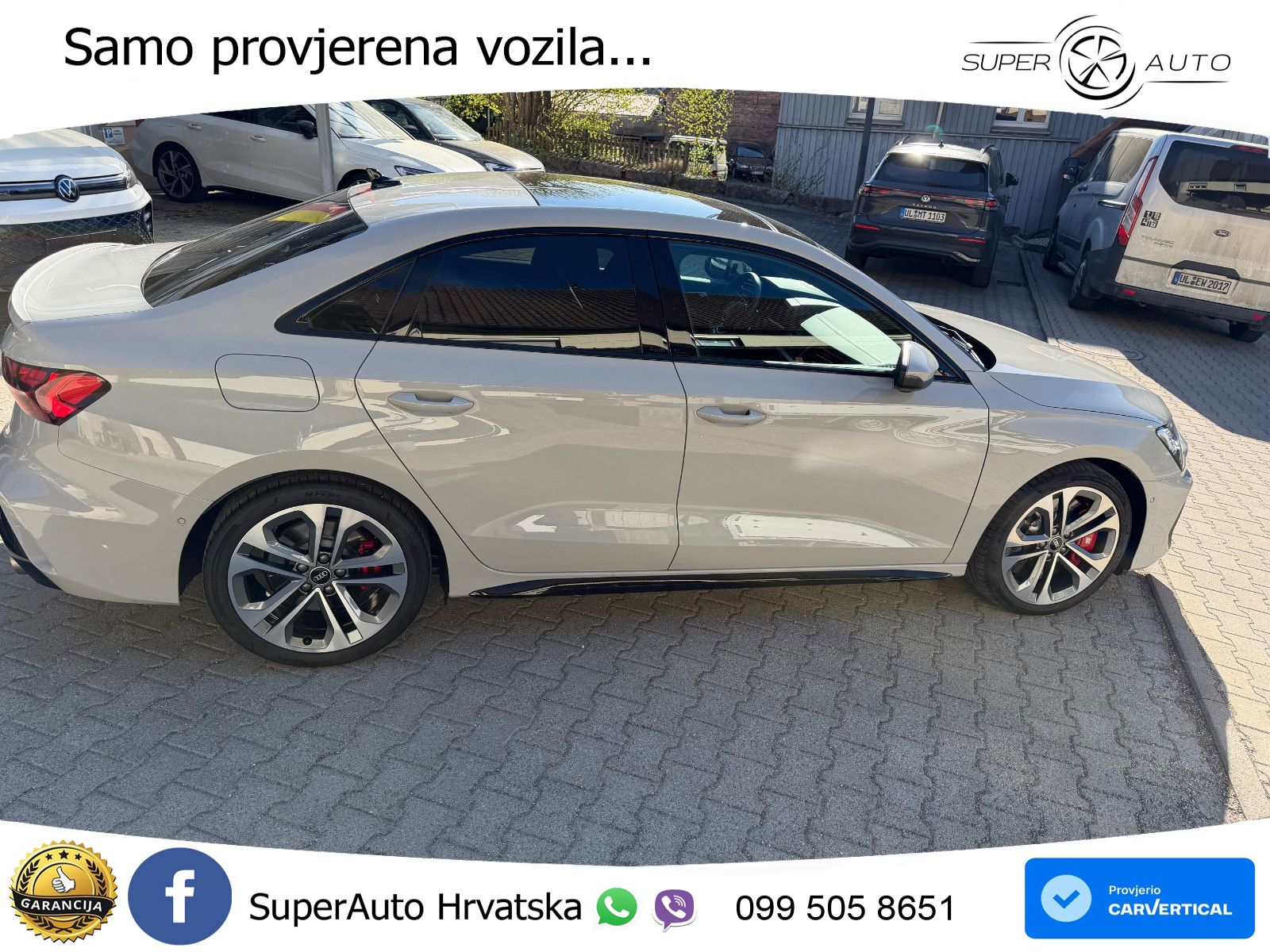 Audi S3 Limuzina 2.0 TFSI (333 KS) quattro S tronic MATRIX+GR SJED+KAM