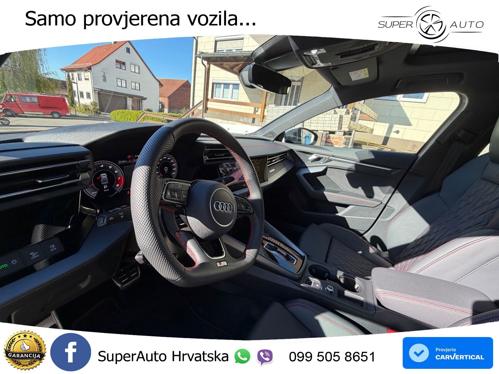 Audi S3 Limuzina 2.0 TFSI (333 KS) quattro S tronic MATRIX+GR SJED+KAM