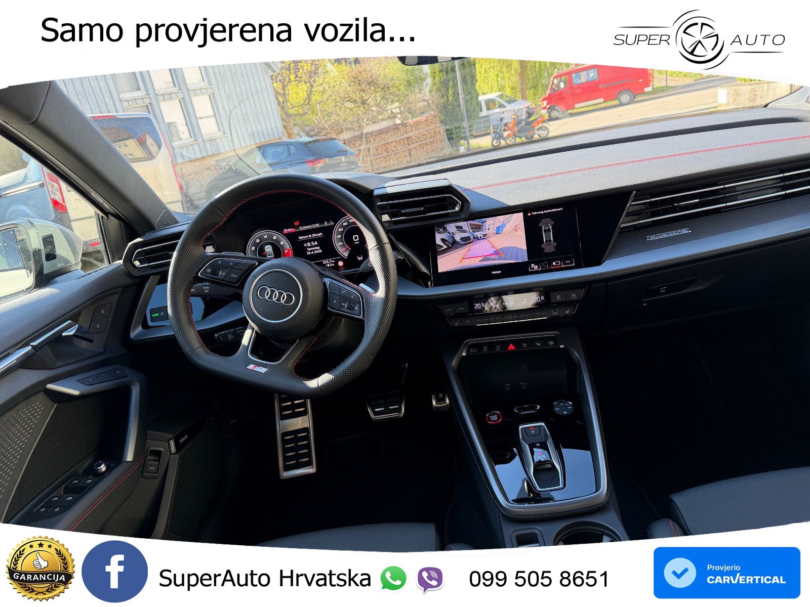 Audi S3 Limuzina 2.0 TFSI (333 KS) quattro S tronic MATRIX+GR SJED+KAM