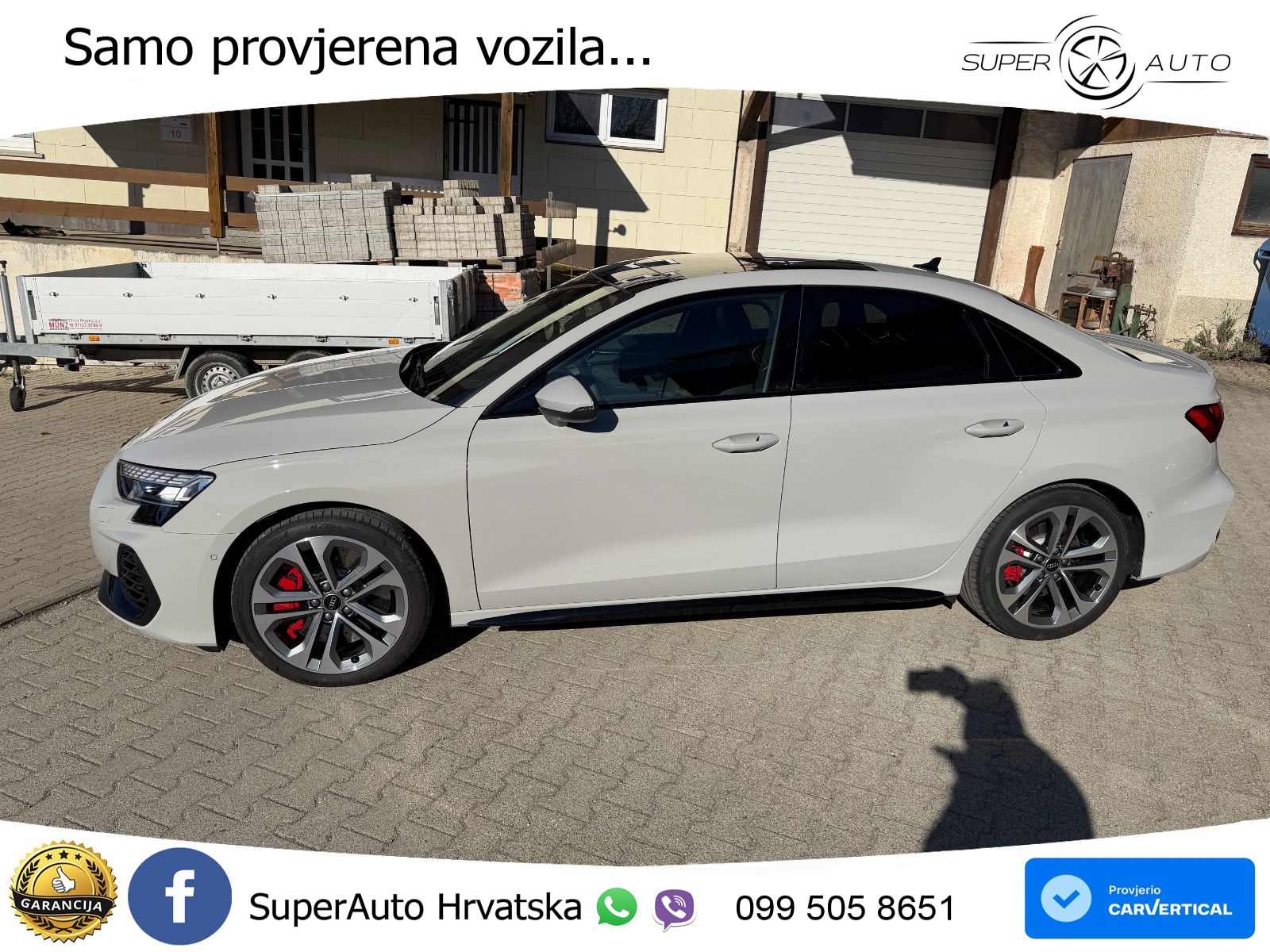 Audi S3 Limuzina 2.0 TFSI (333 KS) quattro S tronic MATRIX+GR SJED+KAM