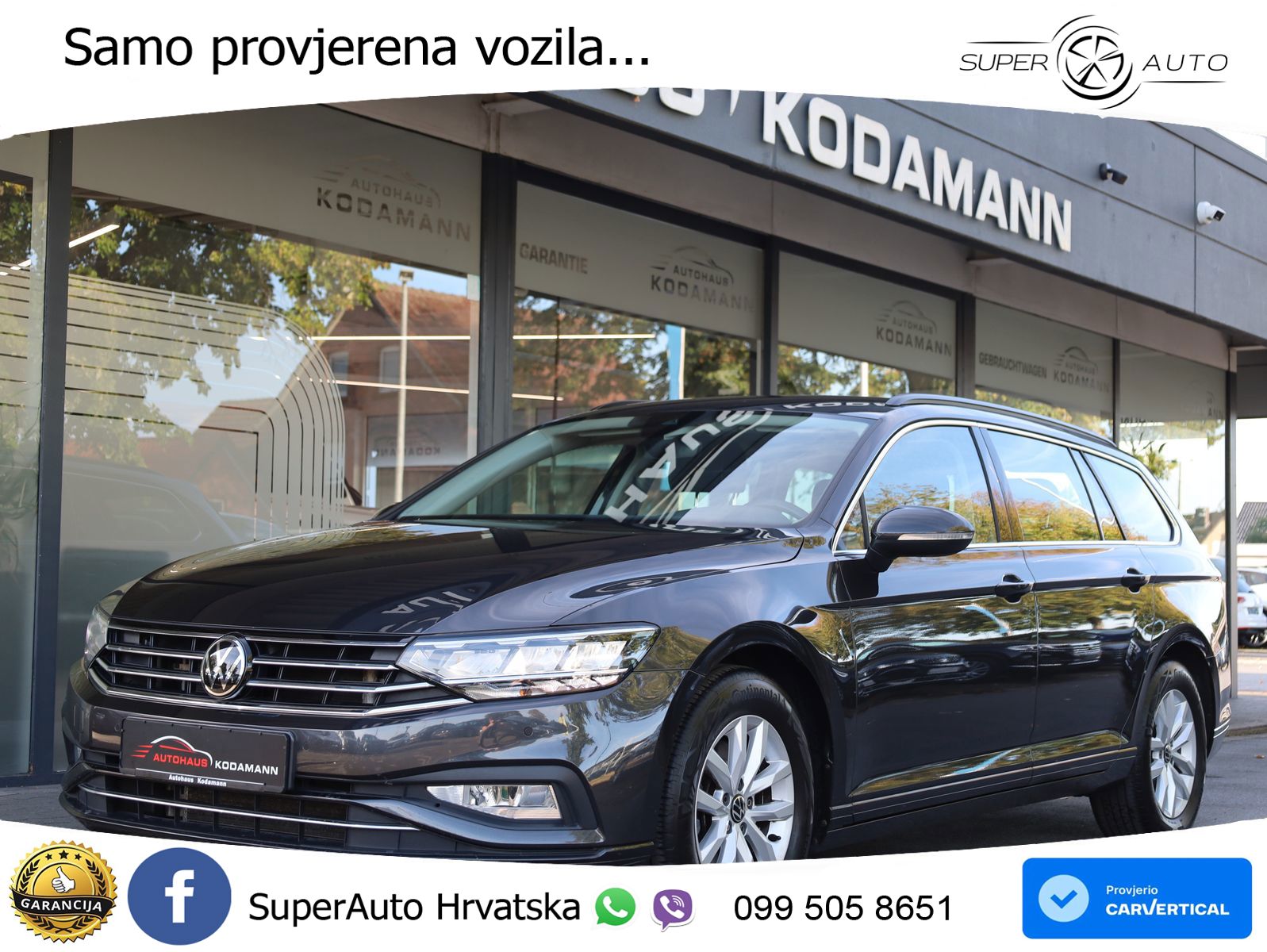 Volkswagen Passat Variant 2.0 TDI (150 KS) Business LED+GR SJED+ACC