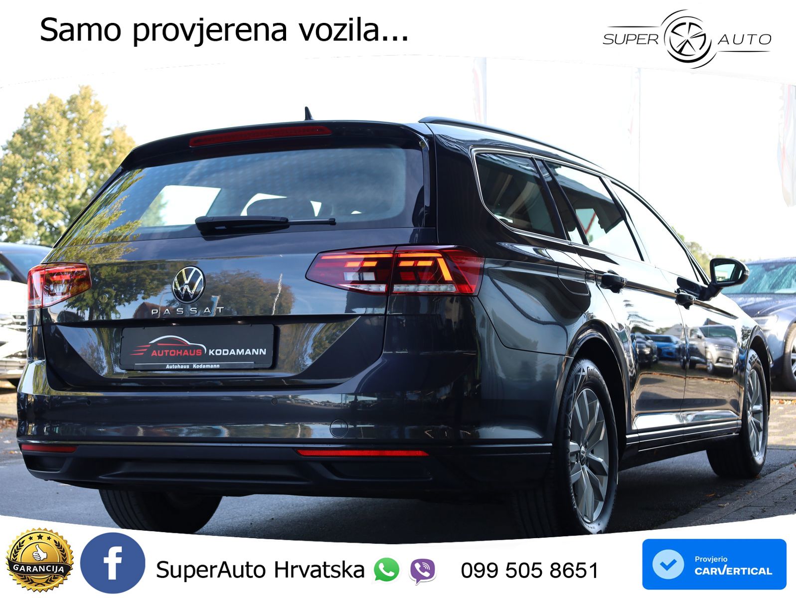 Volkswagen Passat Variant 2.0 TDI (150 KS) Business LED+GR SJED+ACC