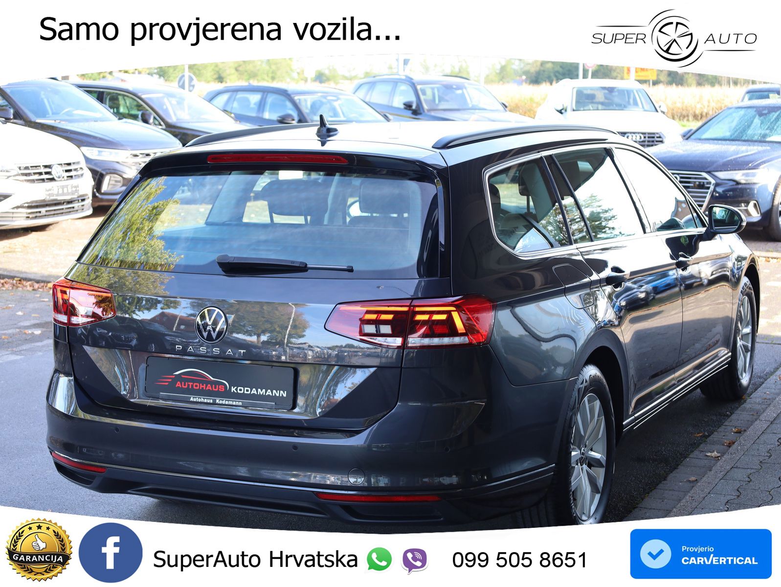 Volkswagen Passat Variant 2.0 TDI (150 KS) Business LED+GR SJED+ACC