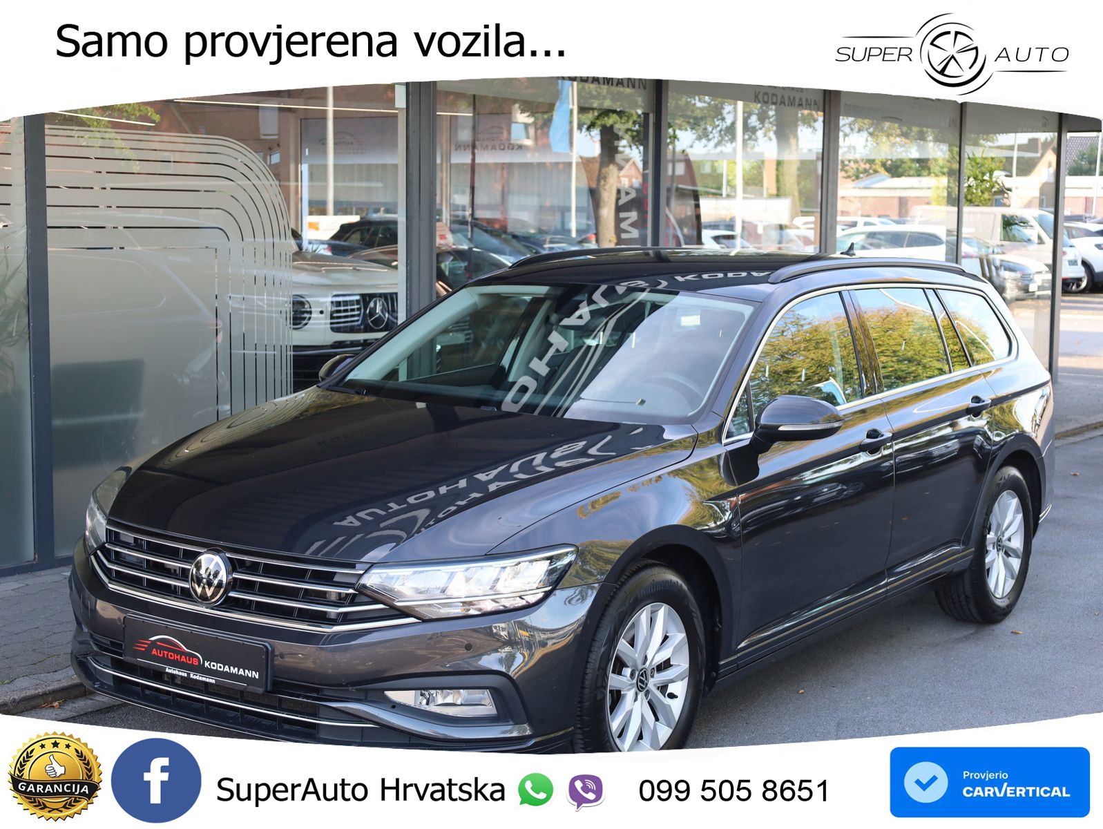 Volkswagen Passat Variant 2.0 TDI (150 KS) Business LED+GR SJED+ACC