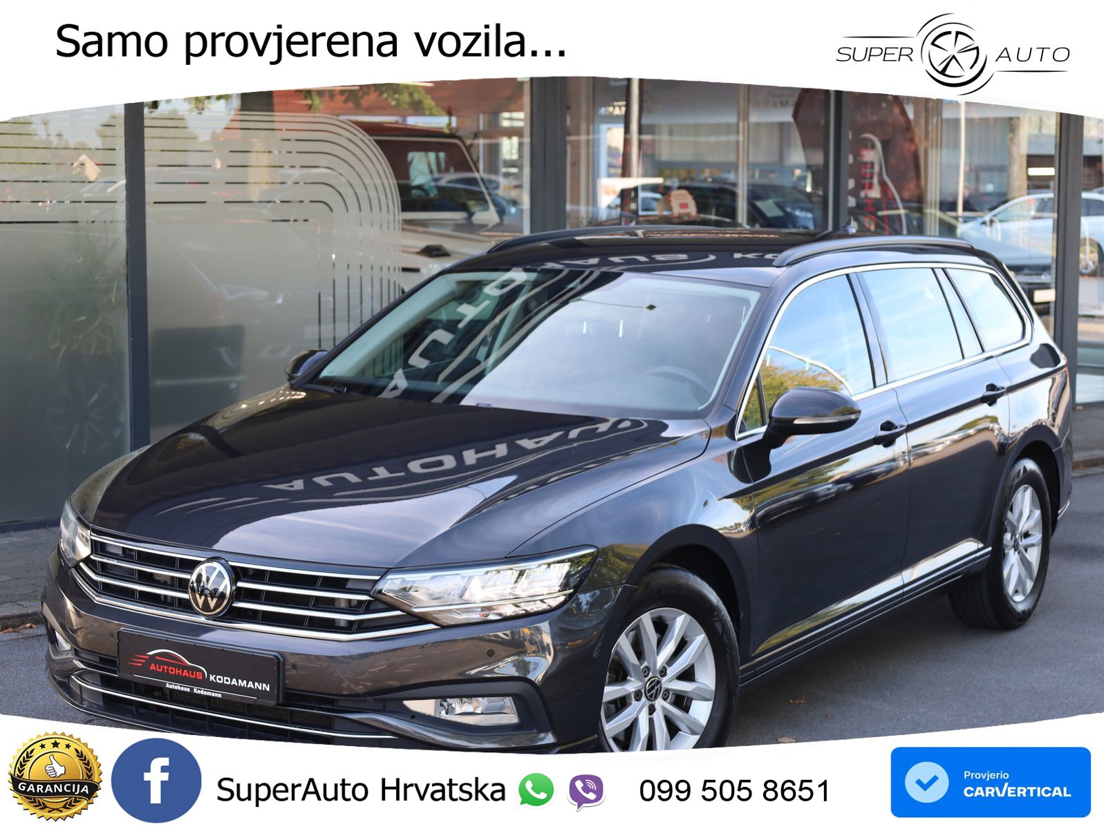 Volkswagen Passat Variant 2.0 TDI (150 KS) Business LED+GR SJED+ACC