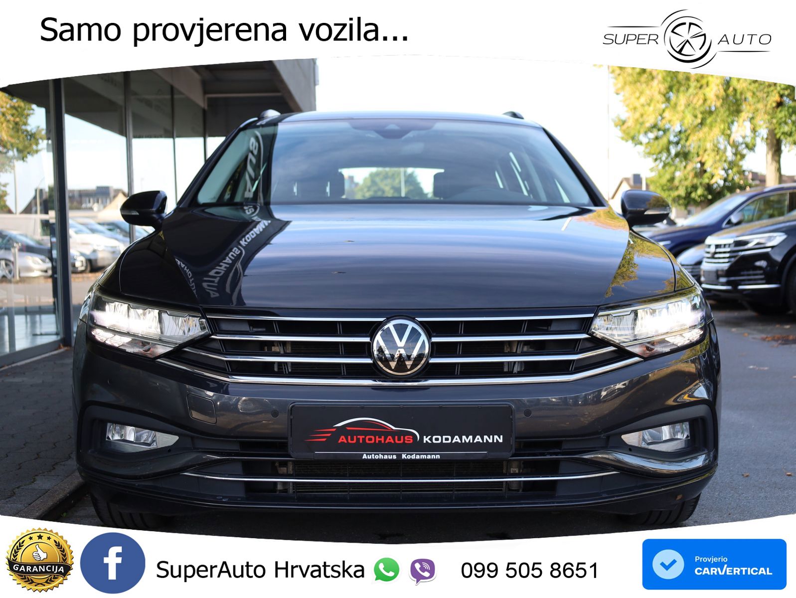 Volkswagen Passat Variant 2.0 TDI (150 KS) Business LED+GR SJED+ACC