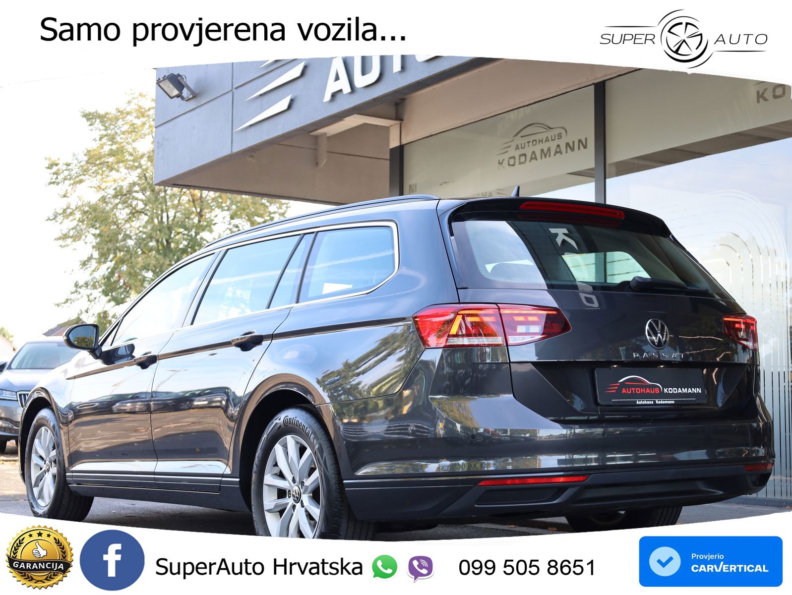 Volkswagen Passat Variant 2.0 TDI (150 KS) Business LED+GR SJED+ACC