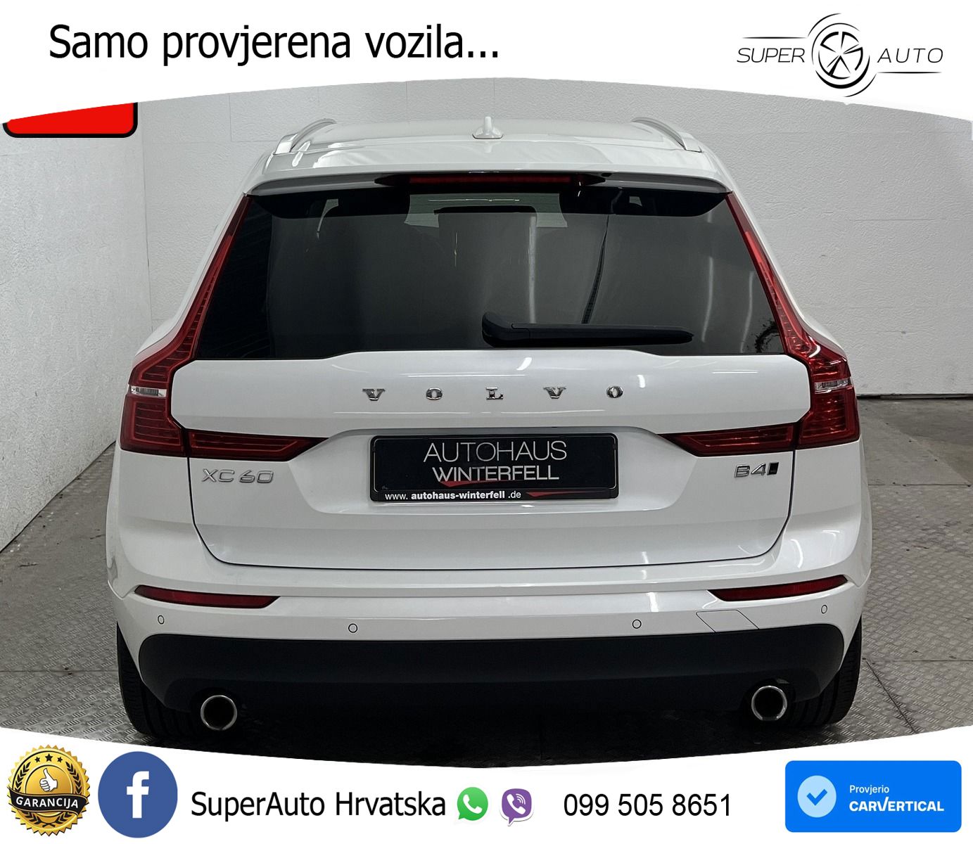 Volvo XC60 B4 Diesel AWD Geartronic LED+GR SJED+ACC
