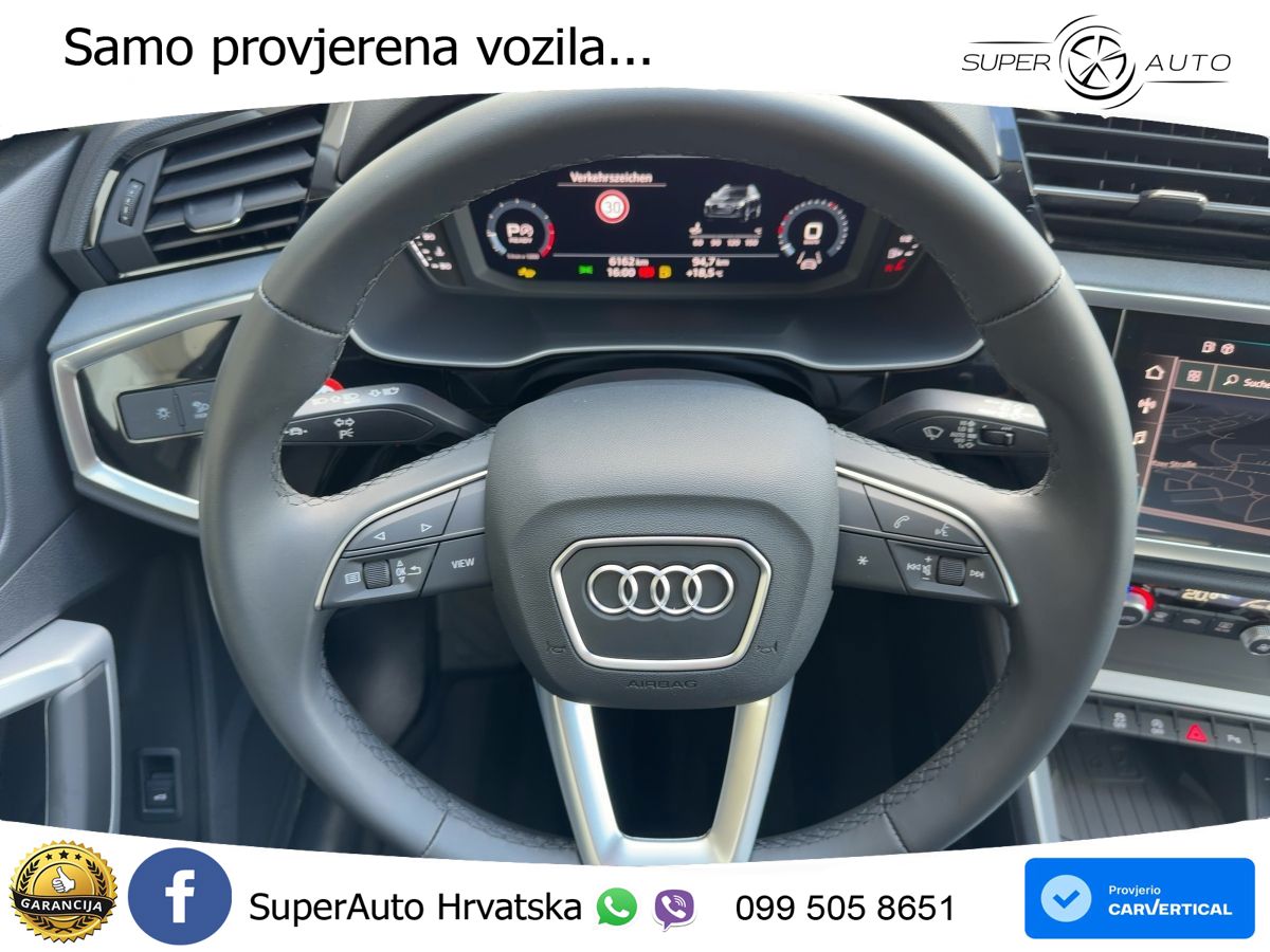 Audi Q3 45 TFSI (245 KS) quattro S tronic S line LED+GR SJED+ACC
