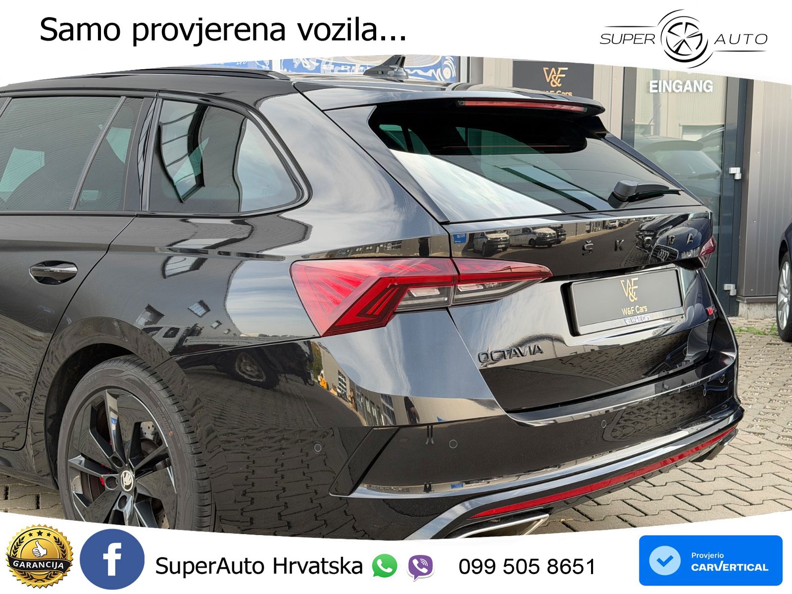 Škoda Octavia Combi RS 2.0 TSI (245 KS) DSG