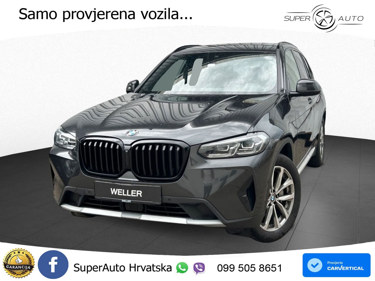 BMW X3 30d xDrive Steptronic LED+GR SJED+ACC